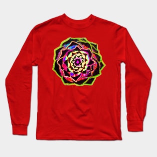 Organic Mandala Long Sleeve T-Shirt